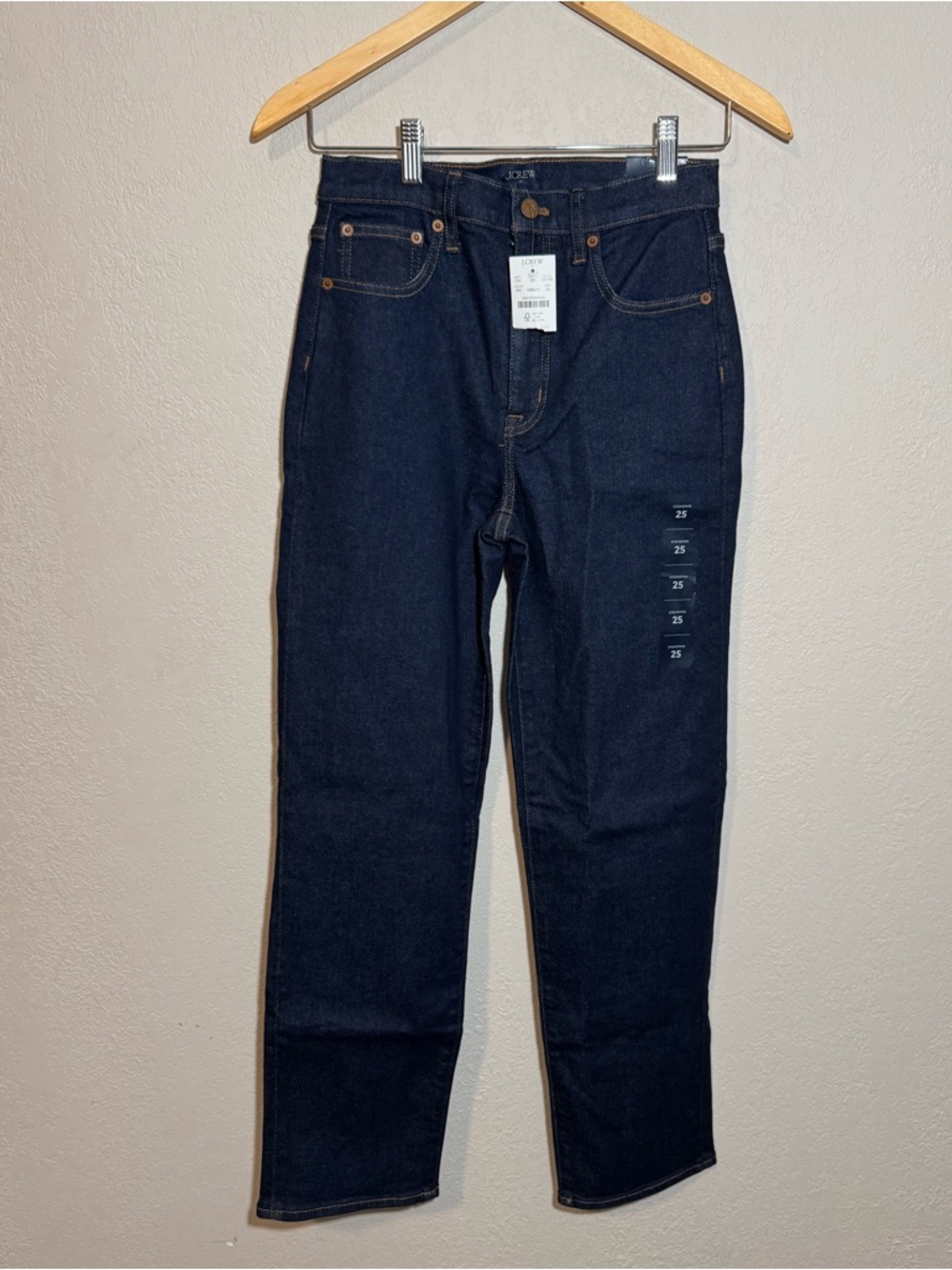J. Crew Dark Stovepipe Jeans